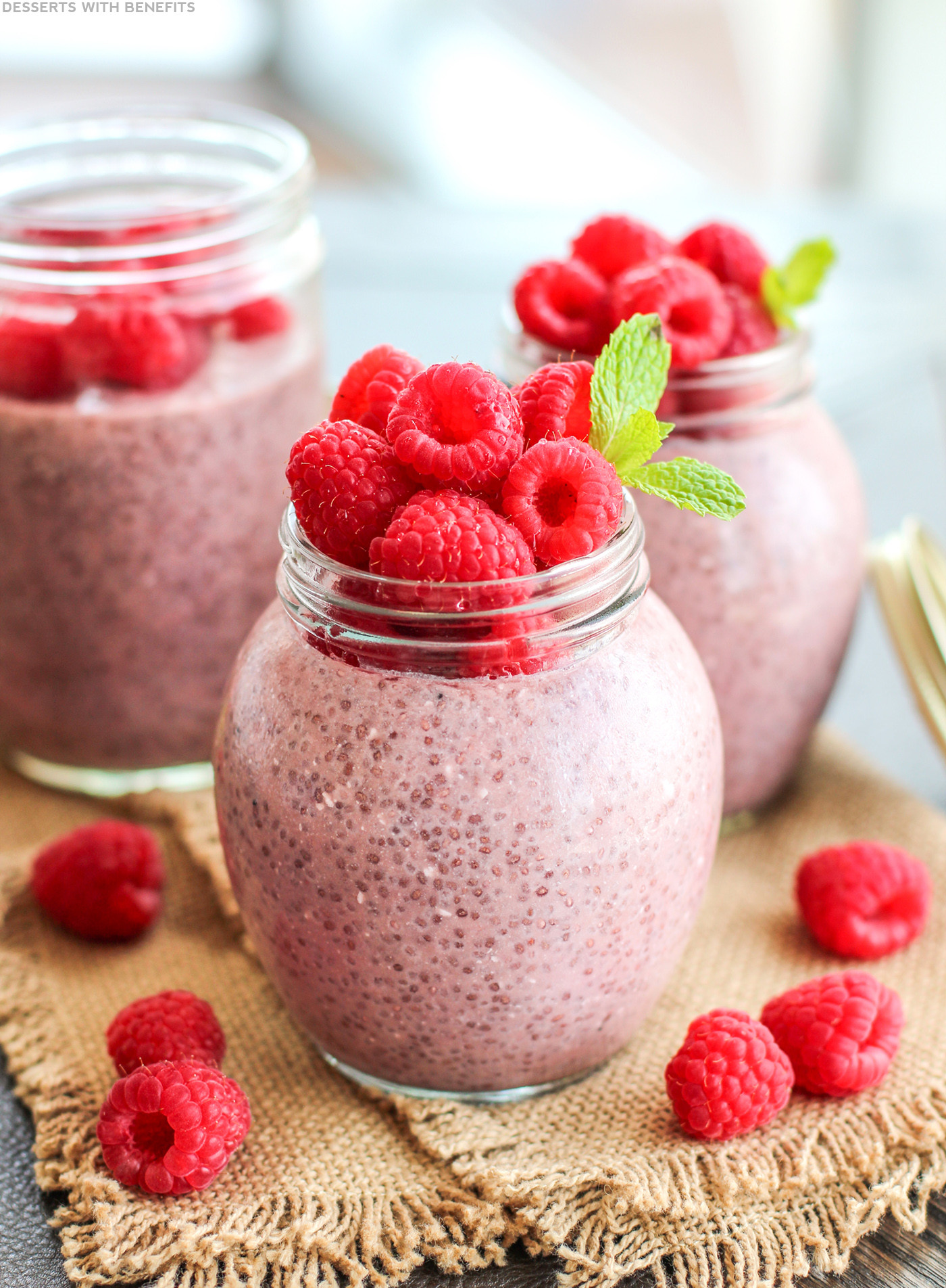 Chia Seed Dessert
 Easy and Healthy Raspberry Blood Orange Chia Seed Pudding