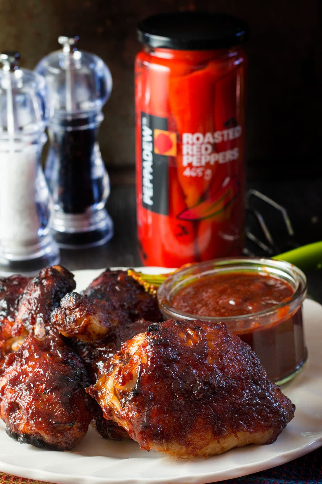 Chicken Bbq Sauce
 Roasted Red Pepper Barbecue Sauce Chicken ribs
