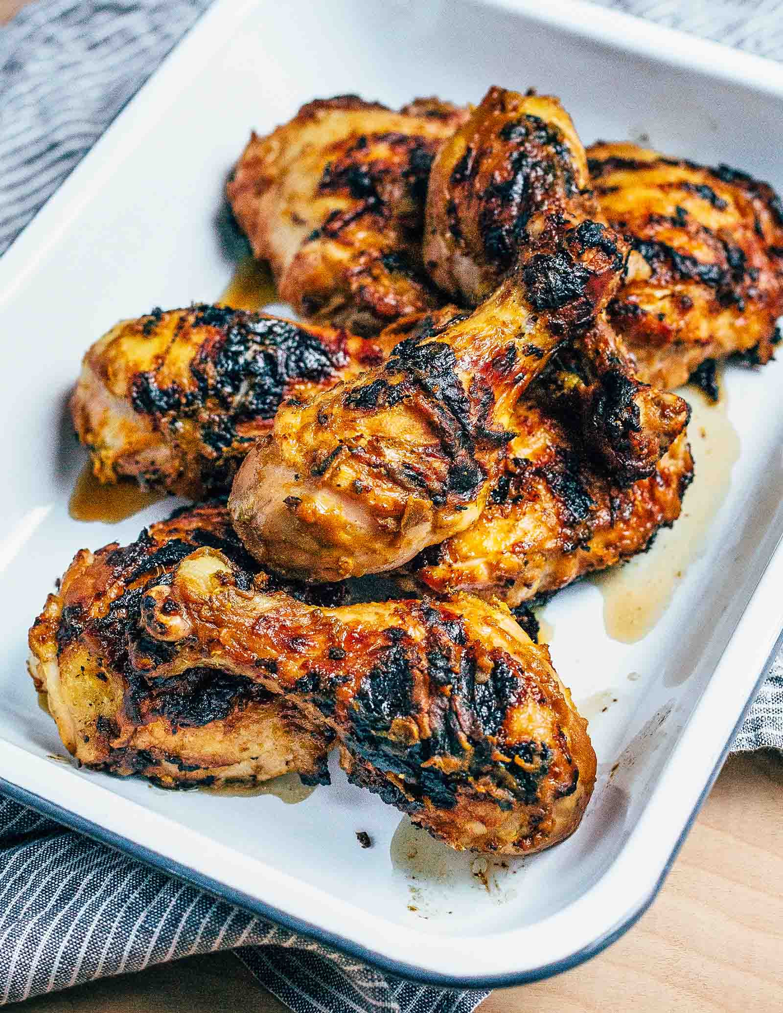 Chicken Bbq Sauce
 Grilled Chicken with South Carolina Style BBQ Sauce Recipe