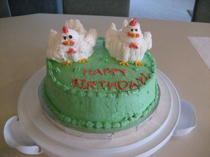Chicken Birthday Cake
 22 best Chicken Little Birthday Party Ideas Decorations
