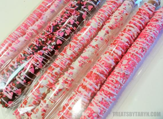 Chocolate Covered Pretzels For Valentine Day
 VALENTINE S DAY chocolate covered pretzels