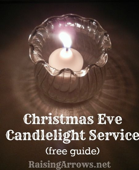Christmas Eve Service Ideas
 Our Family Christmas Eve Candlelight Service Free