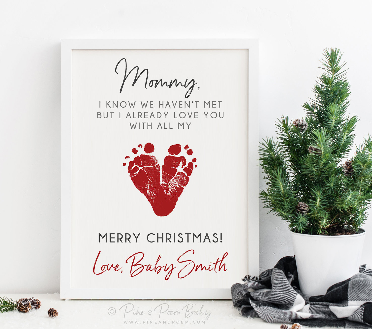 Christmas Gift Ideas For Expectant Mothers
 Christmas Pregnancy Gift for Mom To Be Expecting Mother