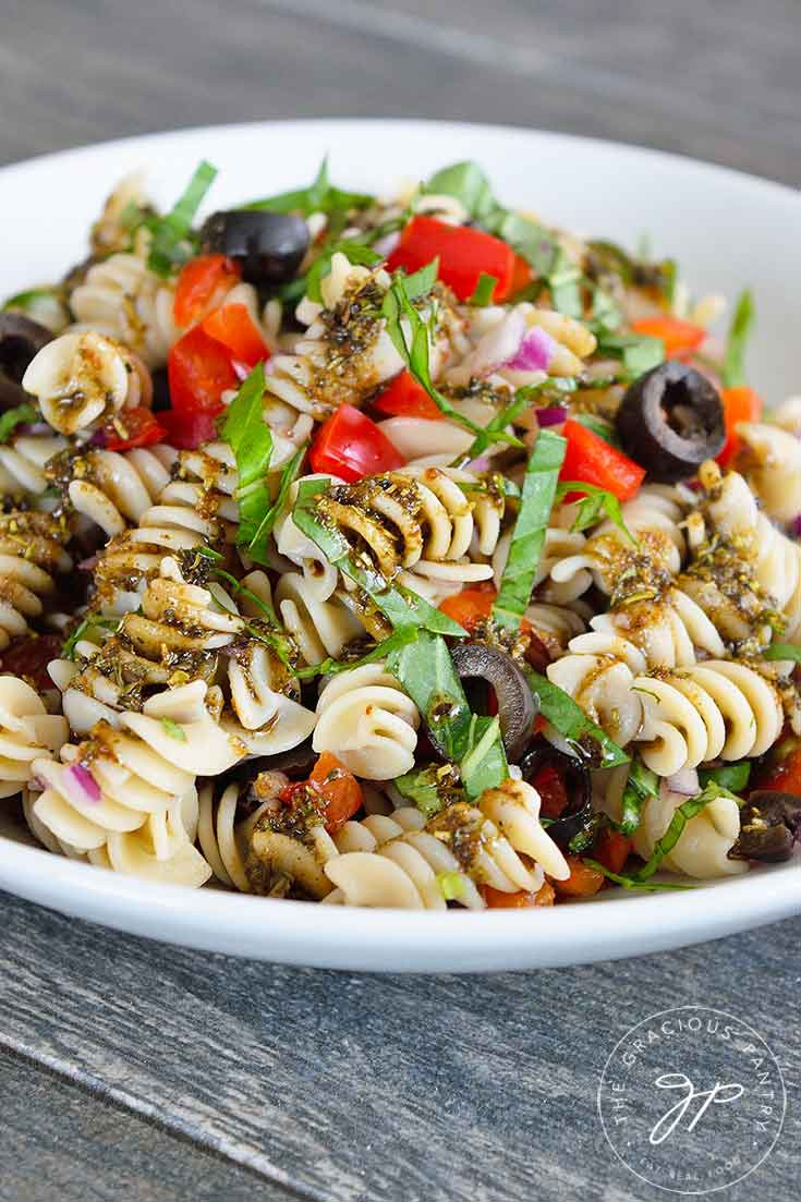 Clean Eating Salad Recipes
 Italian Pasta Salad Recipe The Gracious Pantry