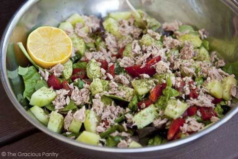 Clean Eating Salad Recipes
 Clean Eating Fresh Greens & Tuna Salad Recipe by Tiffany