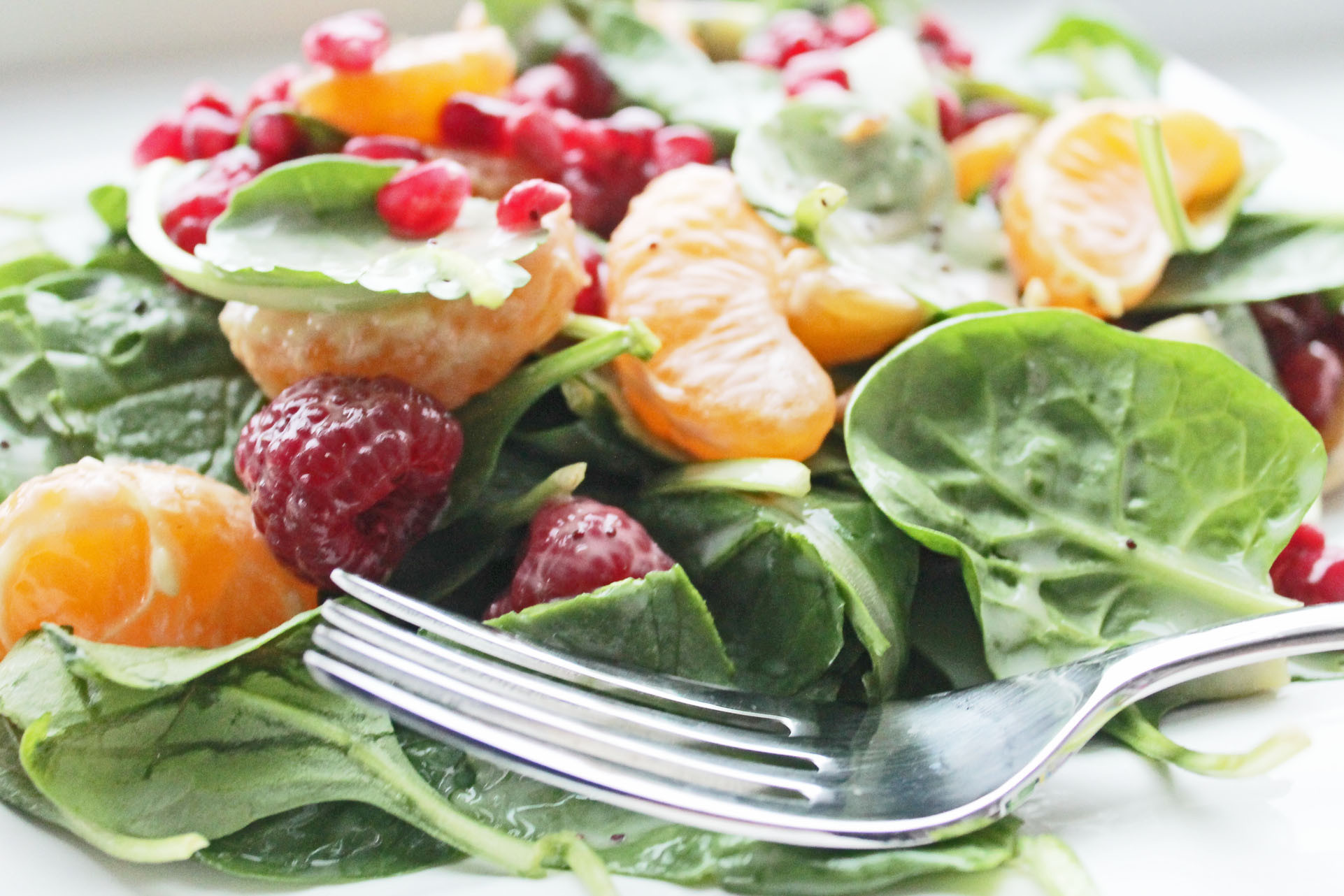 Clean Eating Salad Recipes
 Healthy Salad Recipe with Fruits and Spinach