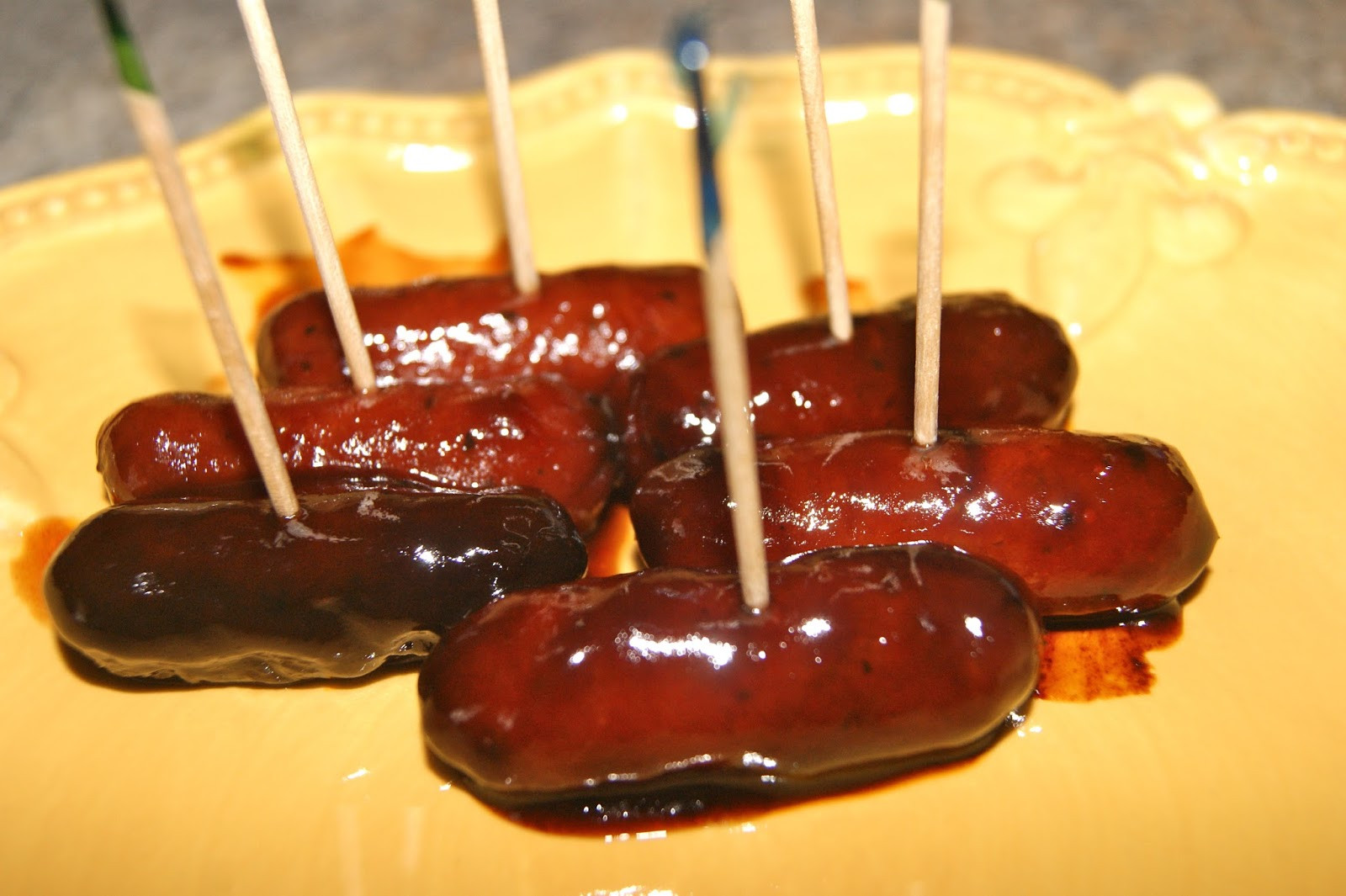 Cocktail Weenies With Grape Jelly And Bbq Sauce
 cocktail weiners with grape jelly and bbq sauce
