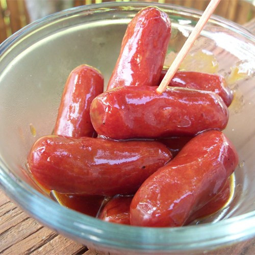 Cocktail Weenies With Grape Jelly And Bbq Sauce
 Little Smokies Yum Taste