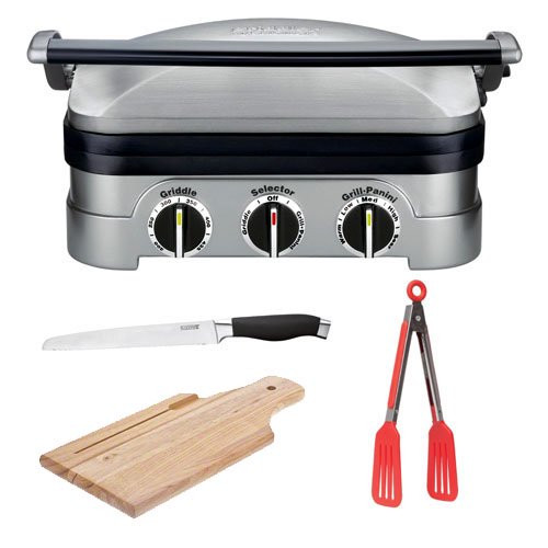 Cusinart Panini Grill
 Cuisinart GR 4N Griddler Stainless Steel Grill Griddle