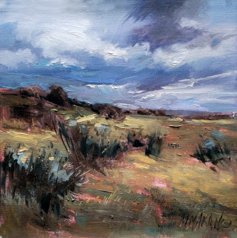 Desert Landscape Paintings
 Mary Maxam paintings Desert Horizon