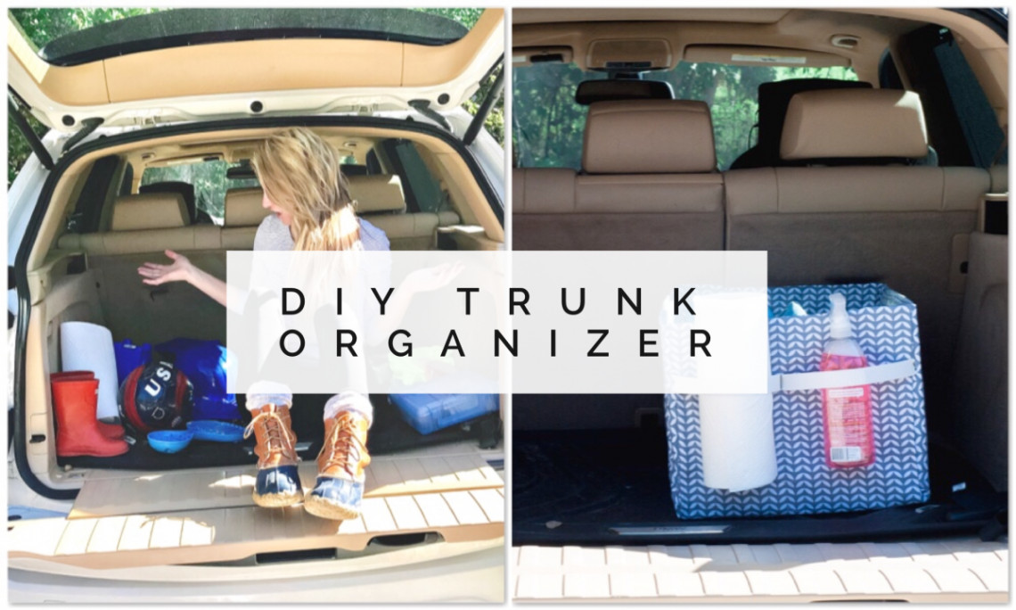 DIY Car Organizer
 Car Hacks Easy DIY Trunk Organizer for Your Hot Mess Express