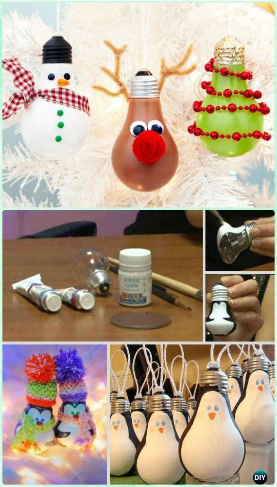 Diy Christmas Ornament For Kids
 20 Easy DIY Christmas Ornament Craft Ideas For Kids to Make