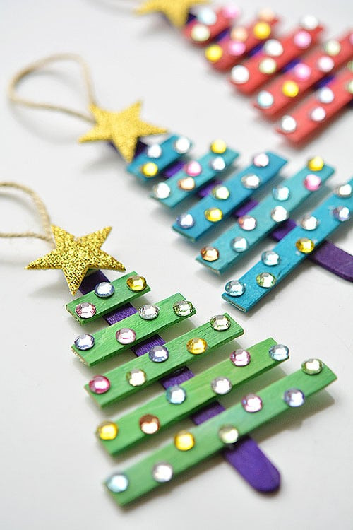 Diy Christmas Ornament For Kids
 13 DIY Holiday Ornaments Kids Can Make Pretty My Party