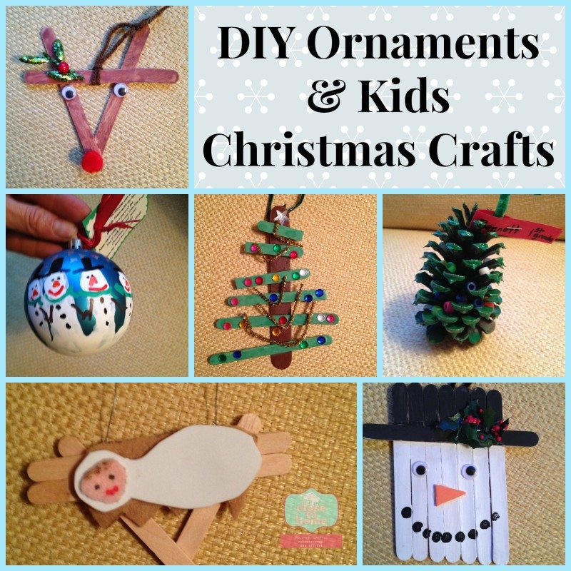 Diy Christmas Ornament For Kids
 How to Make DIY Christmas Ornaments with Your Kids