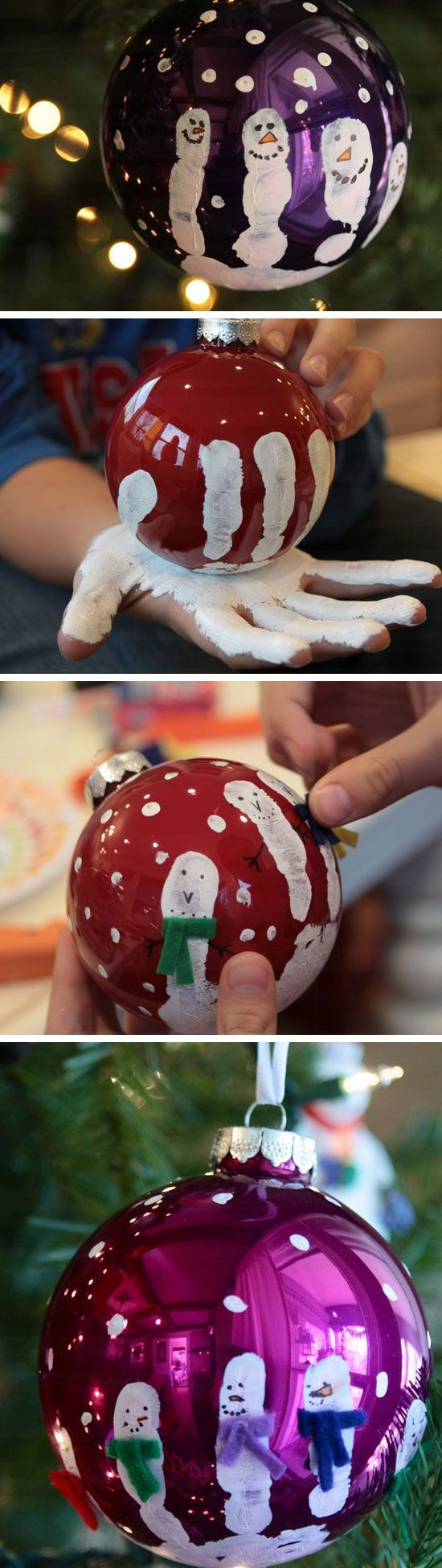 Diy Christmas Ornament For Kids
 Easy and Cute DIY Christmas Crafts for Kids to Make Hative