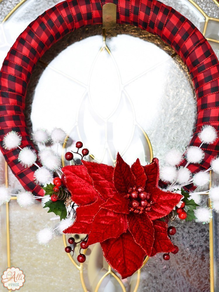 DIY Christmas Wreaths With Ribbon
 How to Make an Easy DIY Christmas Wreath An Alli Event