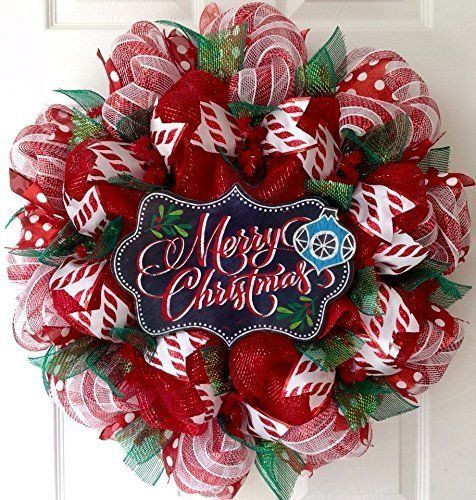 DIY Christmas Wreaths With Ribbon
 How to Add Ribbon to Deco Mesh Wreaths