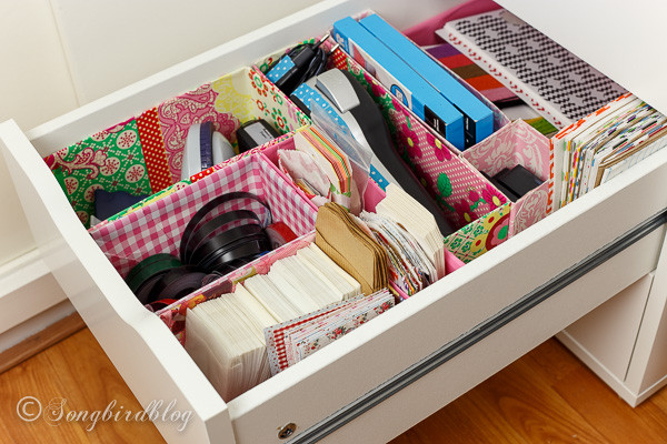 DIY Drawer Organization
 General Craft Projects Archives Songbird
