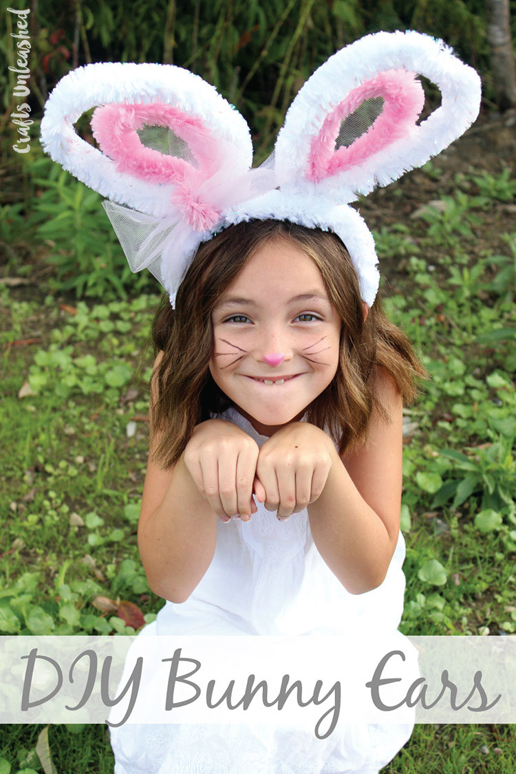 Diy Easter Bunny Costume
 DIY Bunny Ears Quick and Easy Consumer Crafts