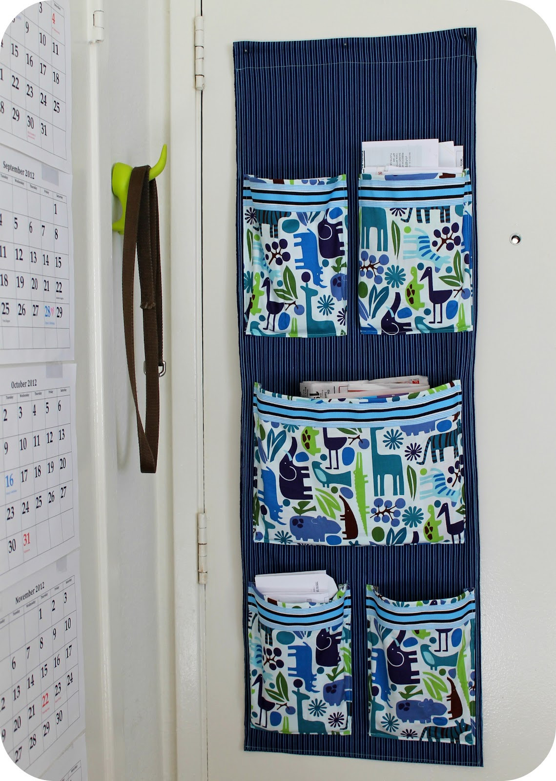 DIY Fabric Organizers
 DiY Project Sew a Fabric Mail Organizer for the Wall