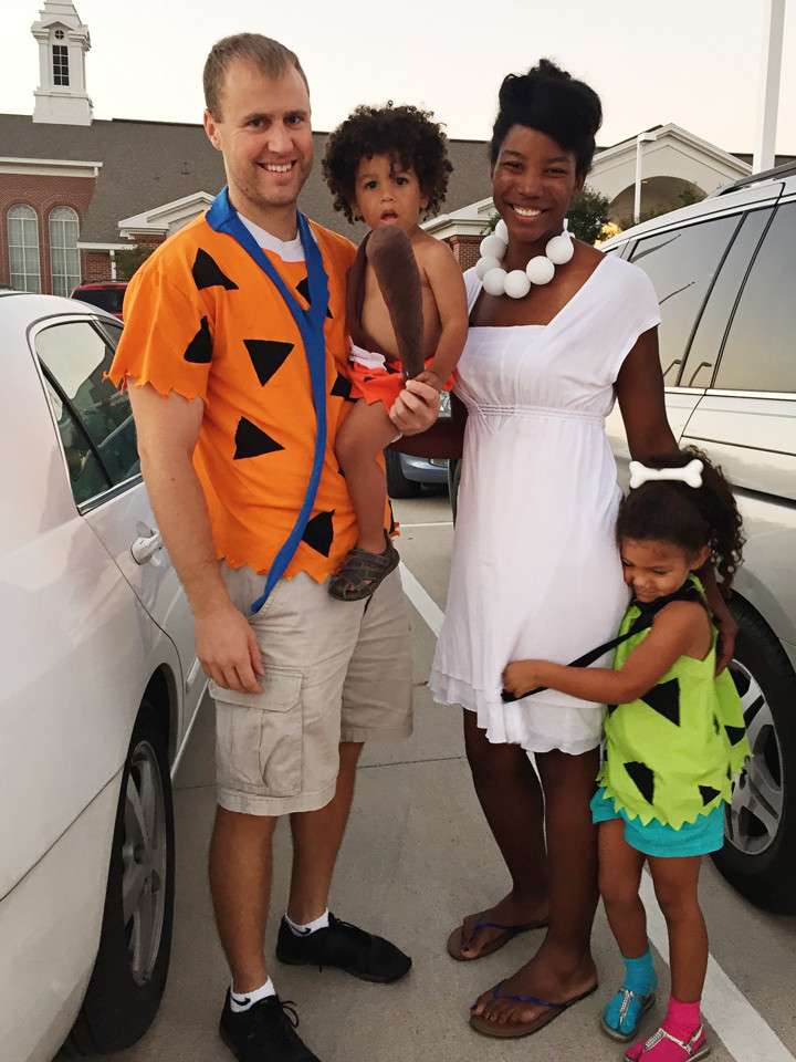 DIY Flintstones Costumes
 DIY Flintstones Family Halloween Costumes
