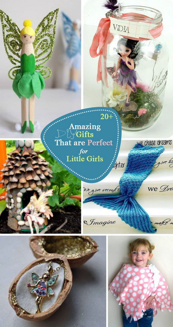 DIY Gift For Girls
 20 Amazing DIY Gifts That are Perfect for Little Girls 2017