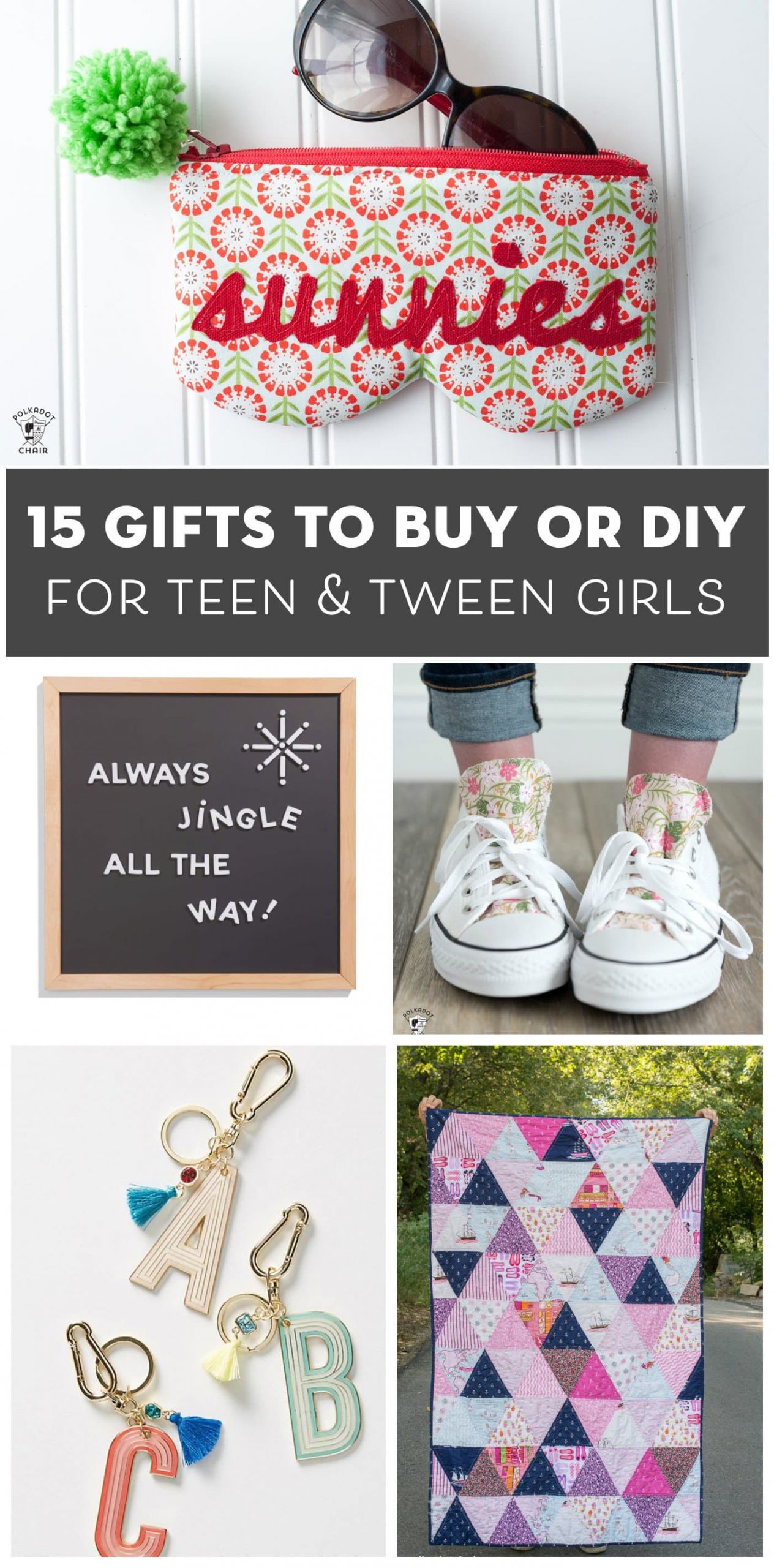 DIY Gift For Girls
 15 Gift Ideas for Teenage Girls That You Can DIY or Buy