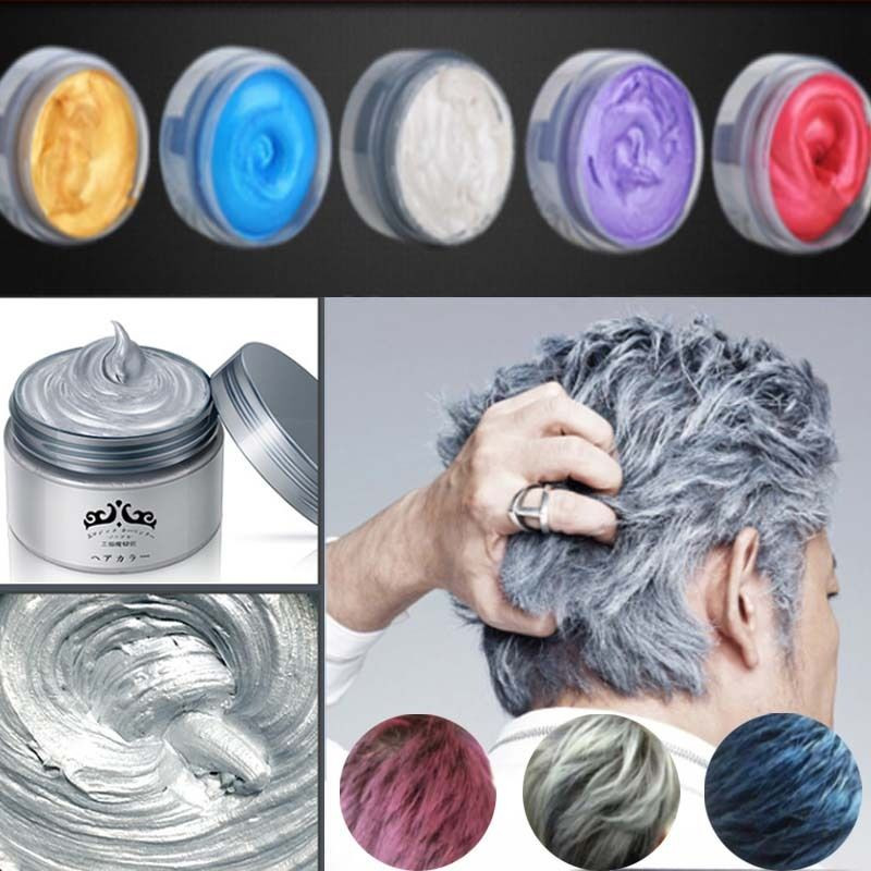 DIY Hair Dye
 DIY Super Dye Disposable Light Gray Hair Cream Color