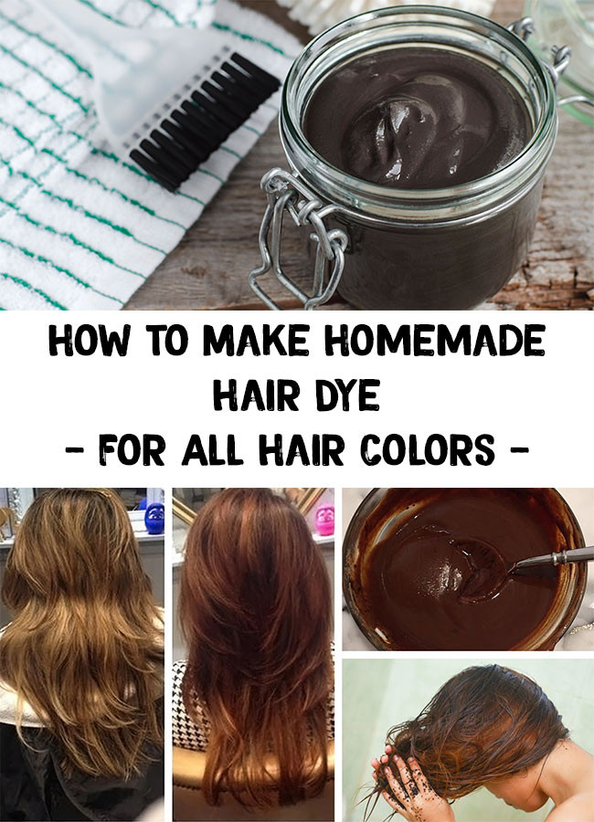 DIY Hair Dye
 Hair dye How to make homemade hair dye for a beautiful hair