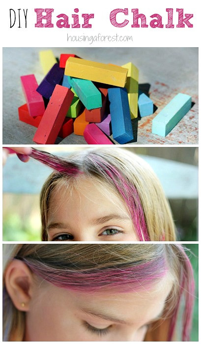 DIY Hair Dye
 How to Chalk Hair