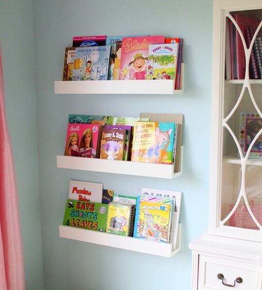 DIY Kids Book Shelf
 Dreamy Nurseries for Babies For the Home
