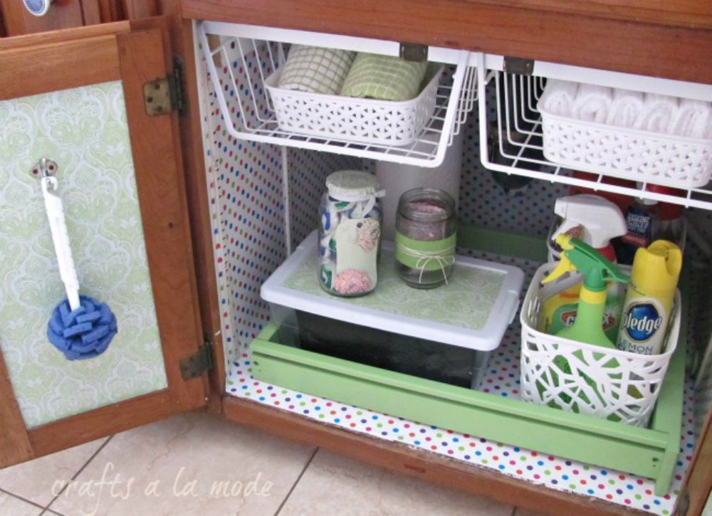 DIY Kitchen Cabinet Organizers
 Under Sink Storage Ideas to Buy or DIY Bob Vila