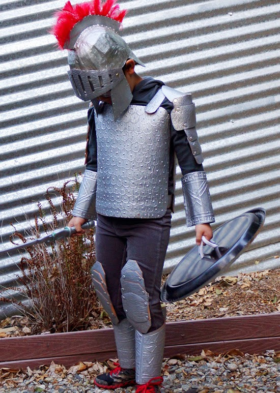 DIY Knight Costumes
 Lena Sekine Jaxon s Knight Costume