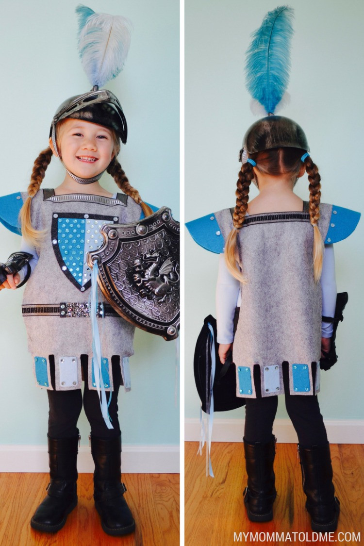 DIY Knight Costumes
 Felt Knight Costume