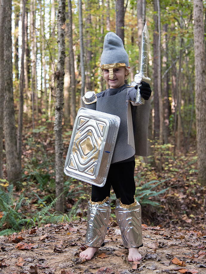 DIY Knight Costumes
 Noble Knight DIY Halloween Costume