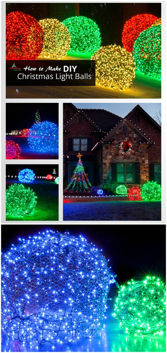 DIY Light Decorations
 20 Impossibly Creative DIY Outdoor Christmas Decorations