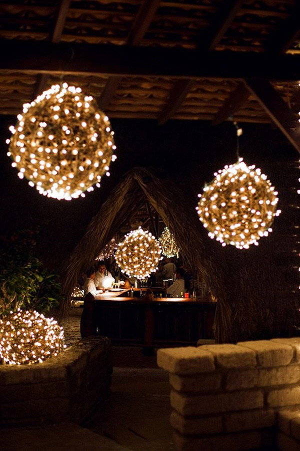 DIY Light Decorations
 35 Beautiful Christmas Lighting Decoration Ideas For