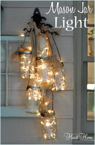 DIY Light Decorations
 Favorite Projects of 2013 All Things Heart and Home