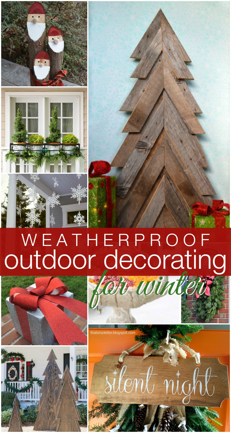 DIY Outdoor Decorations
 Remodelaholic