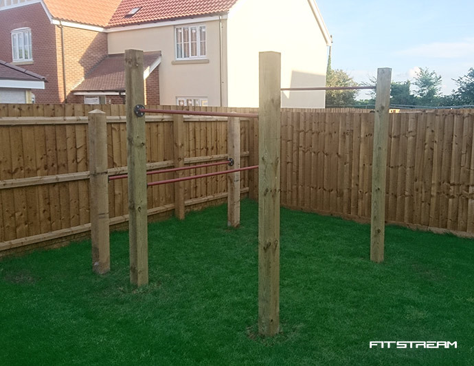 DIY Outdoor Gymnastics Bar
 How to Make an Outdoor Pull up Bar and Parallel Bars DIY