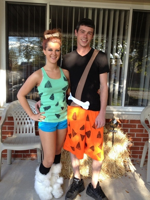 DIY Pebbles And Bam Bam Costumes
 39 Best images about DIY Costumes on Pinterest