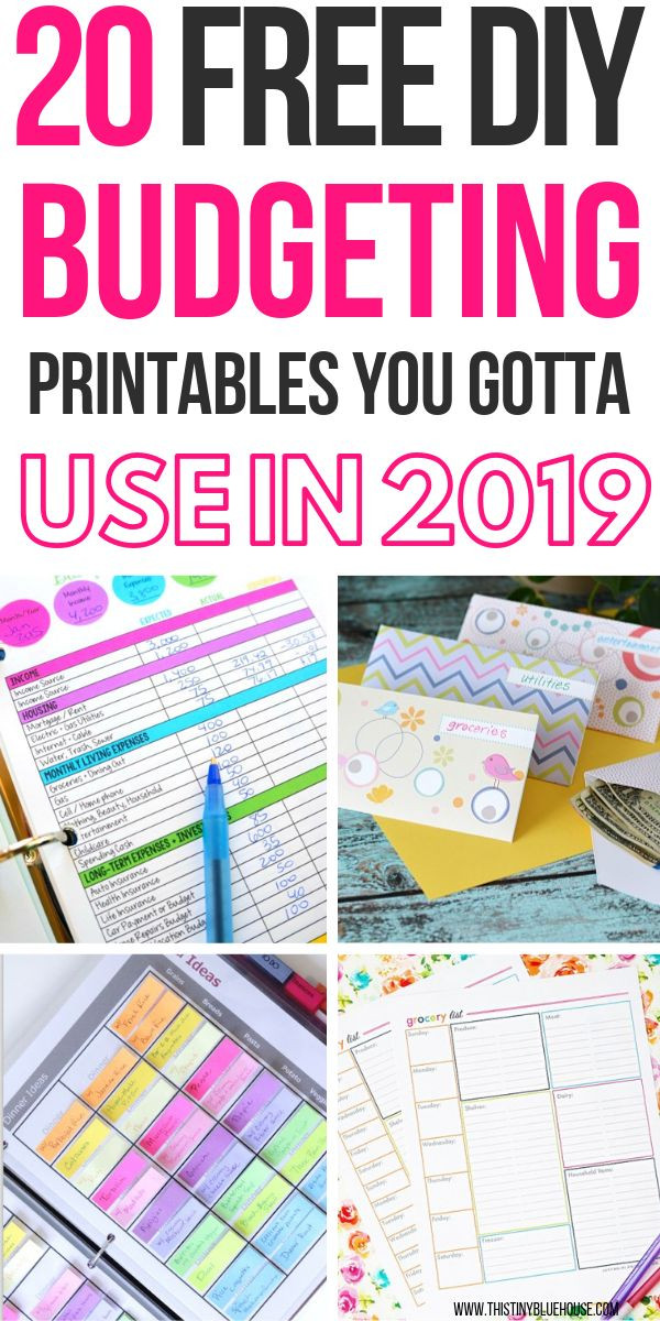DIY Planner 2019
 20 Free Bud Printables You Need To Use In 2019
