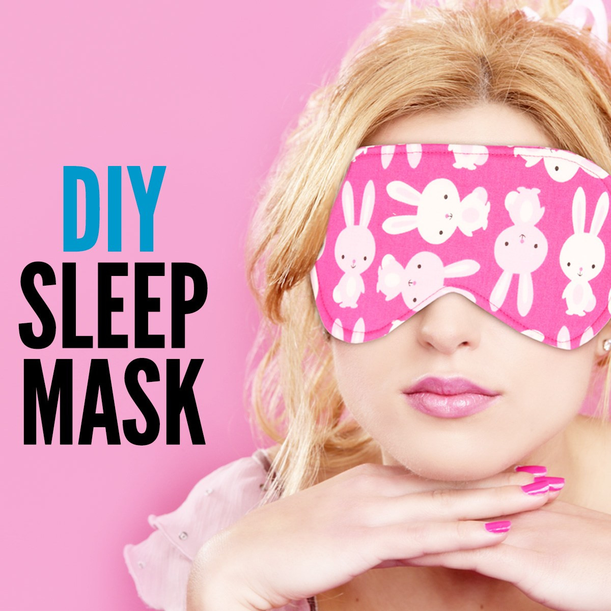 DIY Sleep Masks
 DIY Sleep Mask Easy Tutorial With Free Pattern TREASURIE
