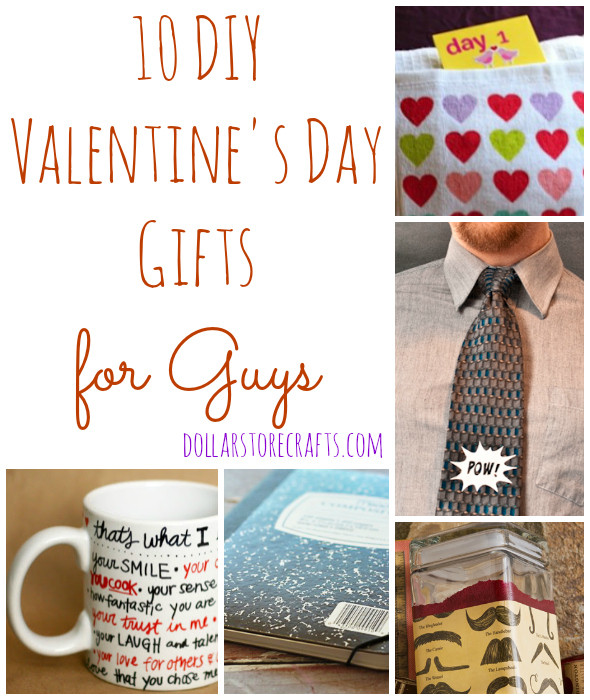 DIY Valentines Day Gift
 10 DIY Valentine s Day Gifts for Guys Dollar Store Crafts