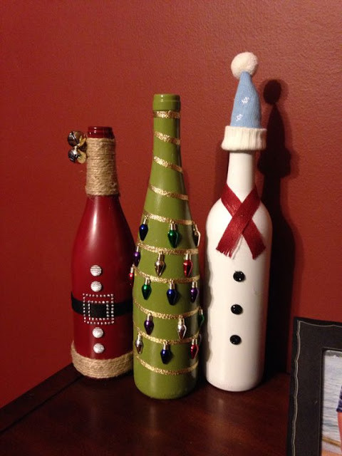 DIY Wine Bottle Decorating Ideas
 25 Christmas Decoration Ideas With Wine Bottles