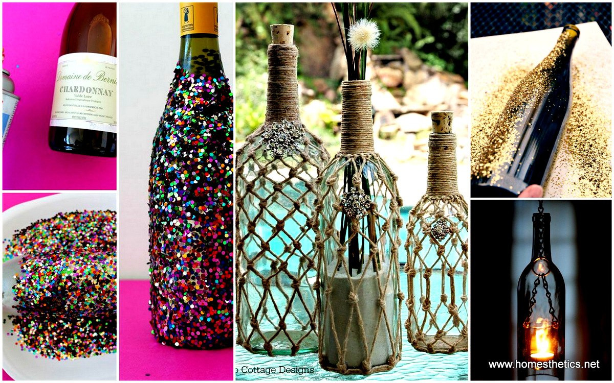DIY Wine Bottle Decorating Ideas
 40 DIY Wine Bottle Projects And Ideas You Should Definitely Try