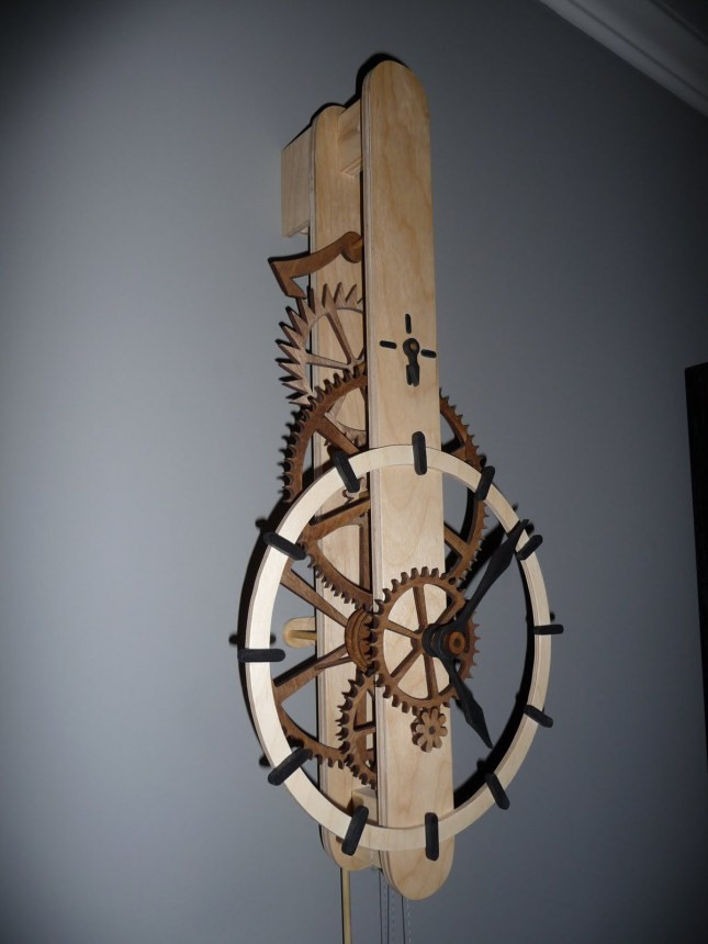 DIY Wood Clock Kit
 Build Wooden Clock Kit DIY diy wood chipper