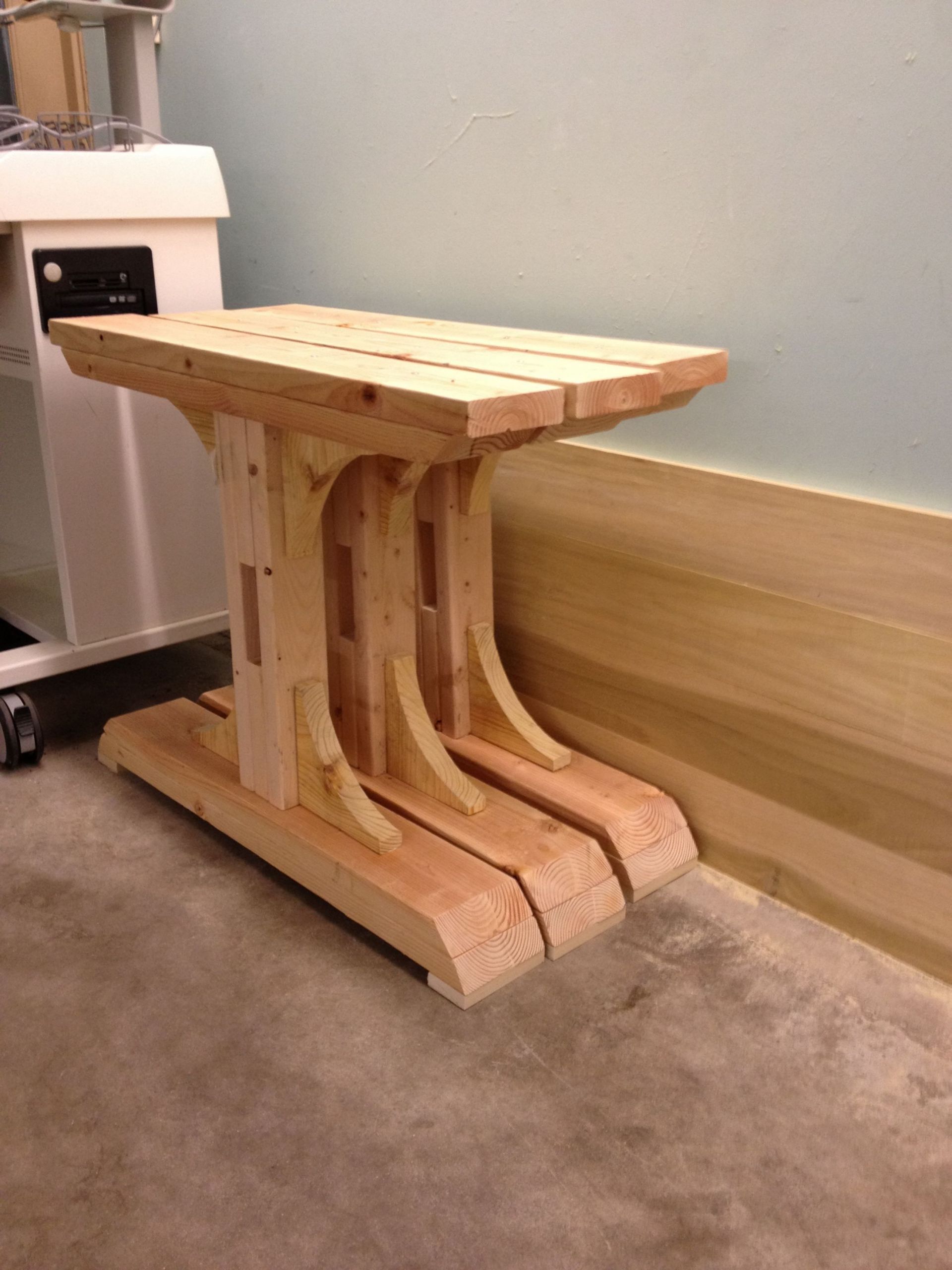 DIY Wooden Table Legs
 DIY Double Pedestal Farmhouse Dining Room Table in 2019