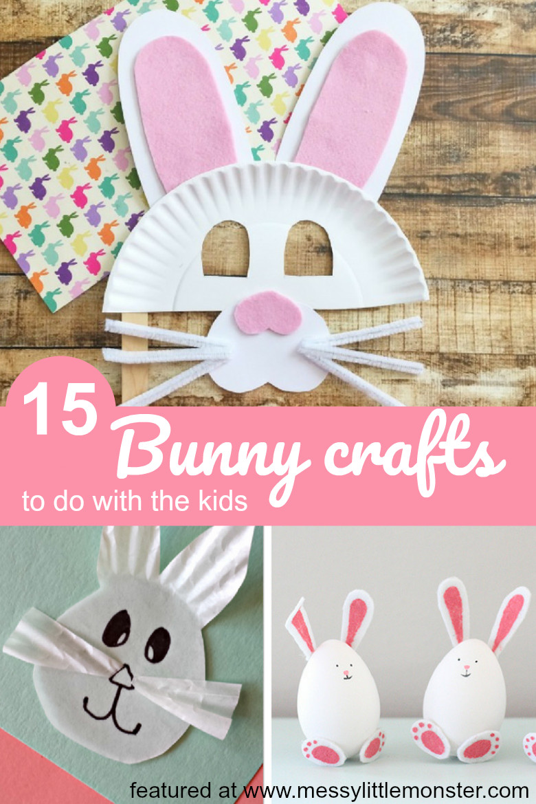 Easter Bunny Crafts
 Adorable Easter Bunny Crafts Messy Little Monster