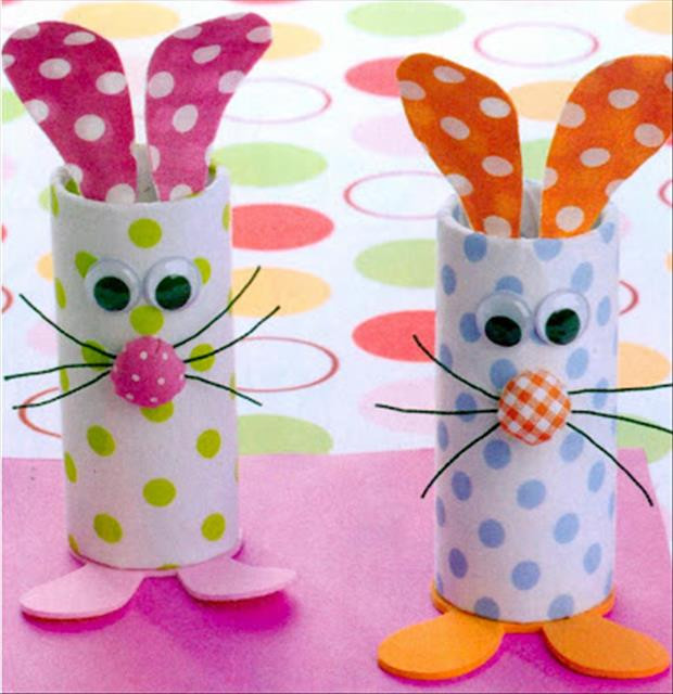 Easter Bunny Crafts
 Simple Ideas That Are Borderline Crafty 27 Pics